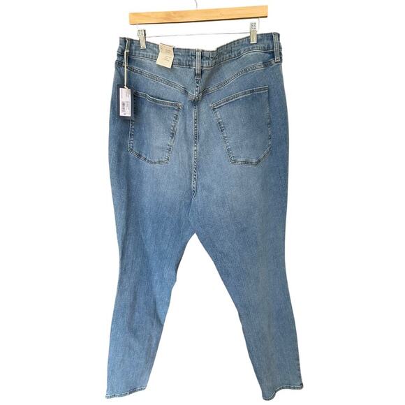 NWT Universal Thread High Rise Skinny Super Stretch Light Wash Jeans Size 22 - Picture 7 of 8